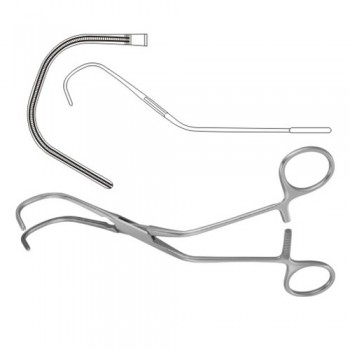 Lambert-Kay Atrauma Anastomosis Clamp Stainless Steel, 20.5 cm - 8"